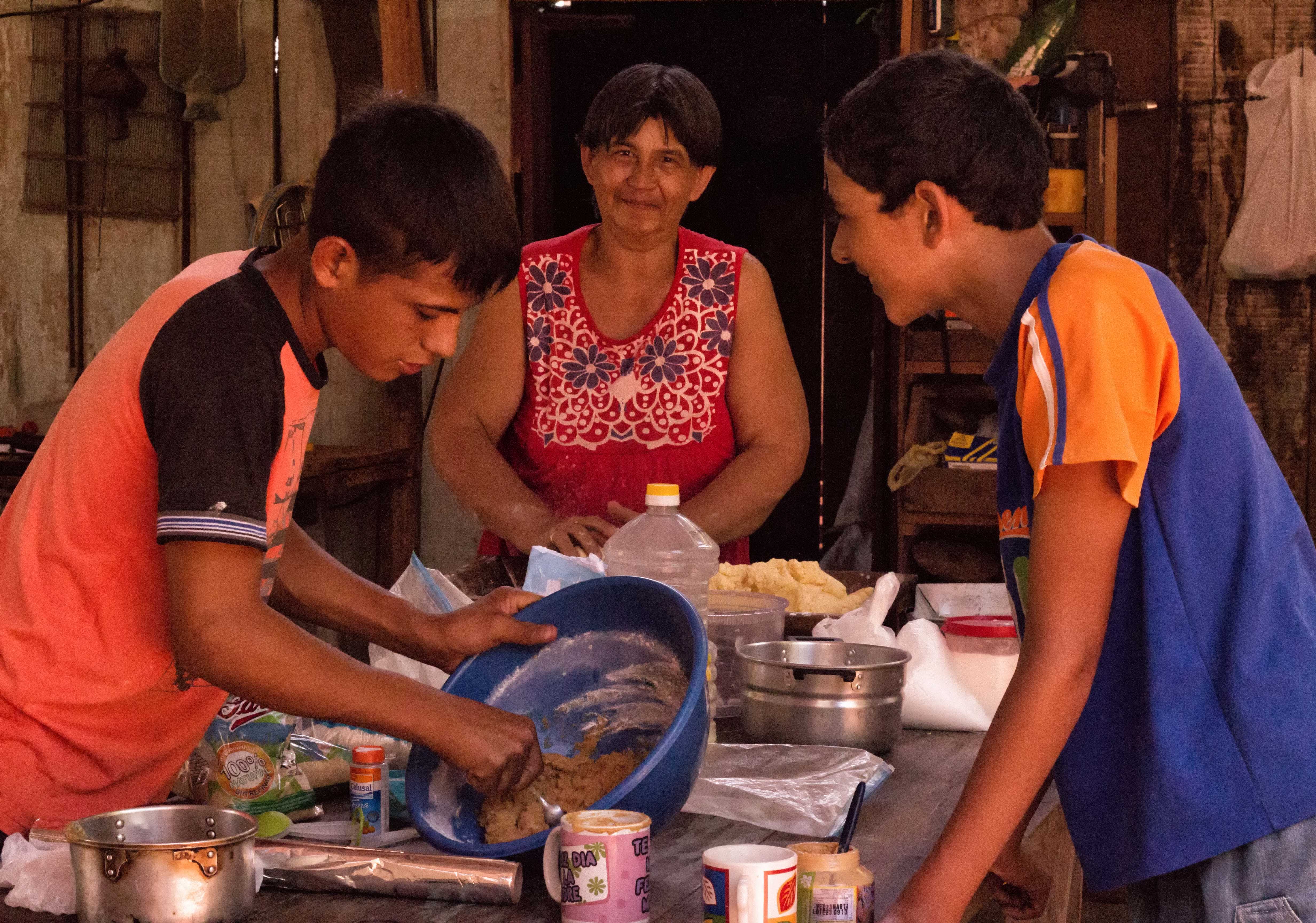 Capilla Cue Host Family Cooking Chipa