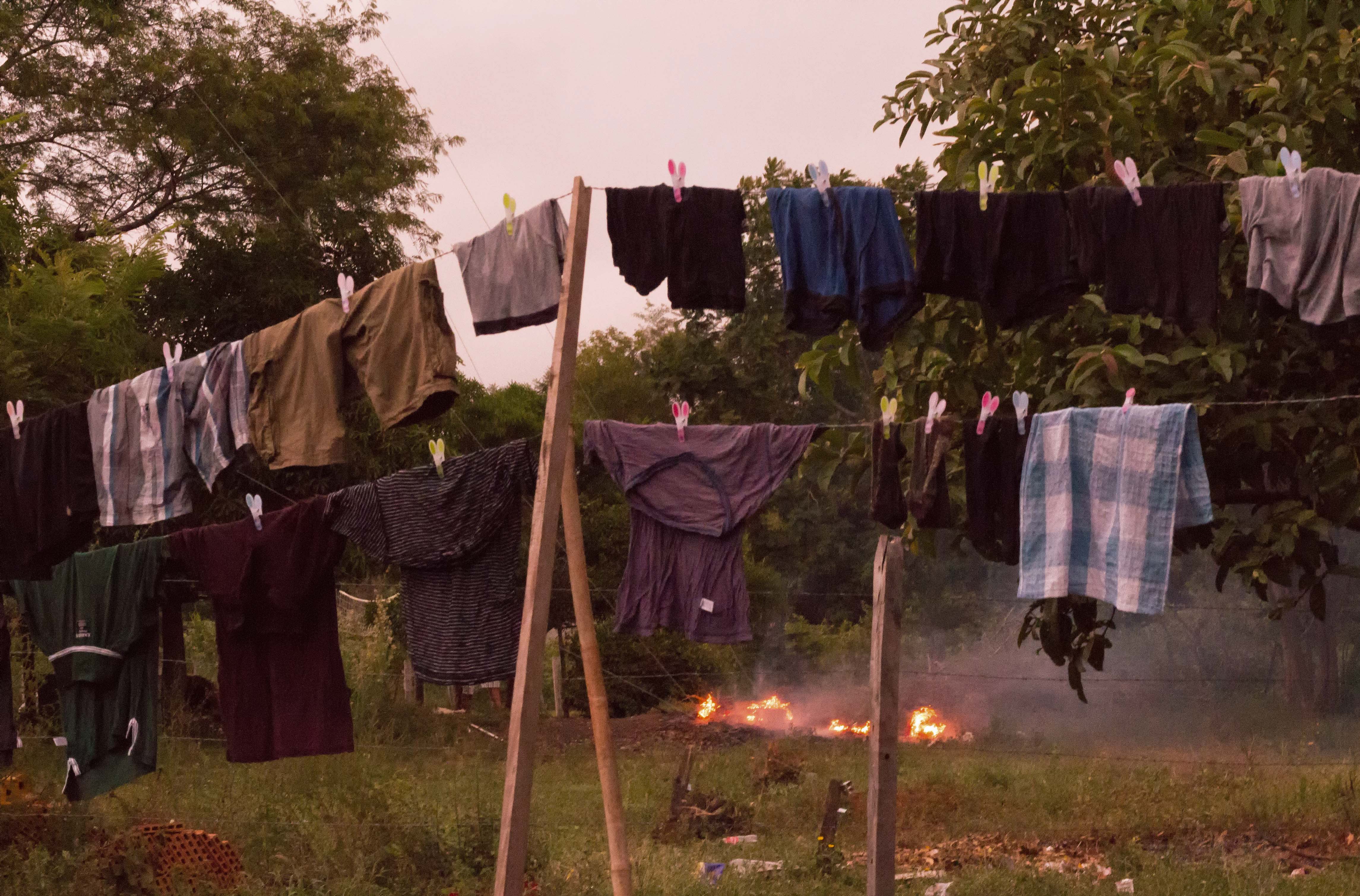 Capilla Cue - Drying clothes